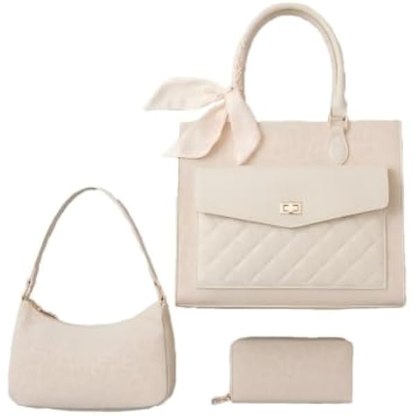 Rosvovo Leopard Print Fashion Handbag 3-in-1 Set, Cheetah Print Tote, Crossbody Bag & Matching Wallet for Women