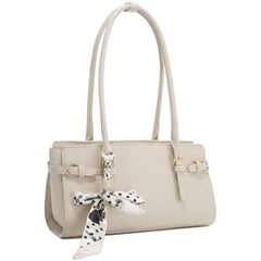 Rosvovo Women's Shoulder Bag | Structured Square Purse, Top Handle