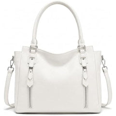 Rosvovo Genuine Leather Purses for Women | High Quality Pebbled Leather Handbag, Tote Bag, Daily Use