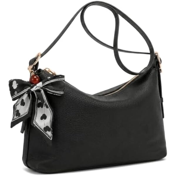 Rosvovo Leather Tote Bag for Women - Slouchy Hobo Shoulder Bag | Designer Inspired, Large Capacity Handbag