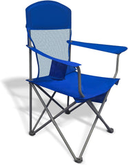 MyDepot Lightweight Camping Chair for Adults, 300lbs Capacity Foldable Portable Lawn Chair with Carry Bag, Outdoor Chair for Camping, Lawn, Beach & Travel