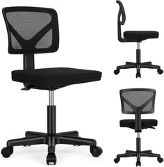 MyDepot Armless Mesh Office Chair Ergonomic Computer Desk Chair 6 Colors