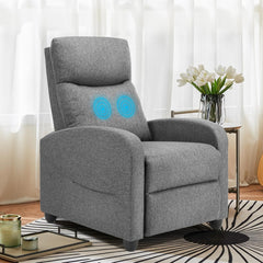 Mydepot Reclining Chair for Living Room with Massage Feature