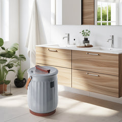 Mydepot Towel Warmer for Bathroom, 20L Towel Heater with 4 Time Settings & Auto-Off, Fast Heating Blanket Warmer for Home, Safety Child Lock and Temp-Alert Design for Towels, Bathrobes, Blankets