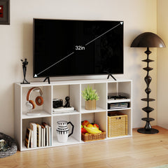 Mydepot 6 8 9 Cube Storage Organizer, Open Bookcase, Space-Saving Display Shelf with Removable Back Panels, Easy Assembly