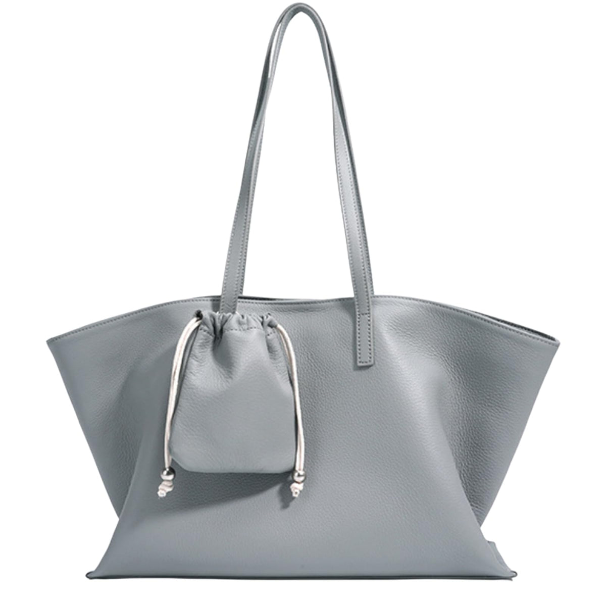 Rosvovo Genuine Leather Tote Bag for Women, Soft Purses Handbags Shoulder Fashion Top Handle Bag Large Capacity