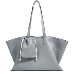 Rosvovo Genuine Leather Tote Bag for Women, Soft Purses Handbags Shoulder Fashion Top Handle Bag Large Capacity