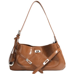 Rosvovo Genuine Leather Hobo Bag for Women, Slouchy tote Bags Purse Shoulder bag