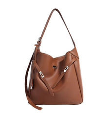 Rosvovo Genuine Leather Hobo Bag for Women, Slouchy tote Bags Purse Shoulder bag