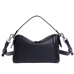 Rosvovo Genuine Leather Purse for Women with Top Handle, Leather Satchel purse Crossbody Bags Handbag with Adjustable Strap