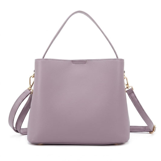Rosvovo Genuine Leather Tote Bag for Women, Soft Purses Handbags Shoulder Fashion Top Handle Bag Large Capacity