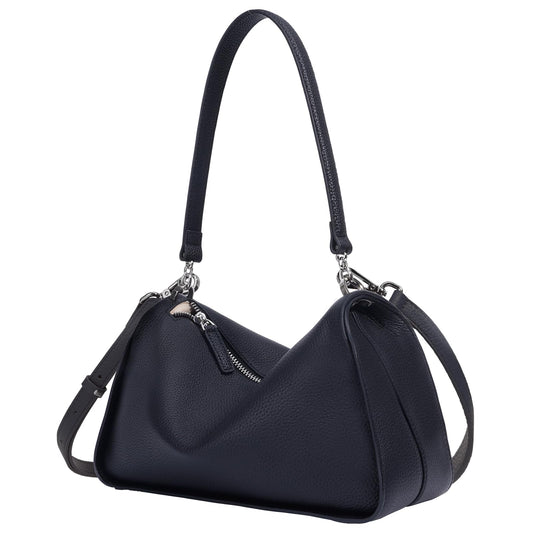 Rosvovo Genuine Leather Purses for Women, Real Leather Women's Shoulder bag Handbag Crossbody Bag Hoho bag