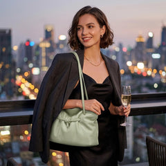 Rosvovo PU Leather Underarm Bag | Trendy Clutch, Women, Designer Inspired Evening Handbag
