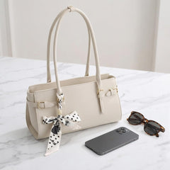 Rosvovo Women's Shoulder Bag | Structured Square Purse, Top Handle