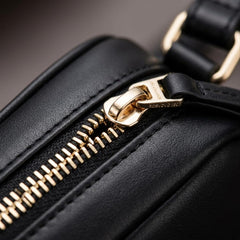 Rosvovo 180 Lightweight Leather Crossbody Bag - Medium Shoulder Bag for Women with Adjustable Strap and Zipper Pocket