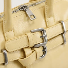 Rosvovo Genuine Leather Hobo Bag for Women, Slouchy tote Bags Purse Shoulder bag
