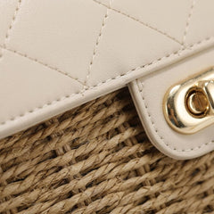 Rosvovo Small Straw Crossbody Bags | Trendy Rattan Purse, Summer Vacations, Beach Outings
