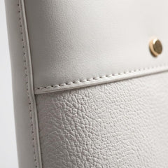 Rosvovo Genuine Leather Tote Bag for Women, Soft Purses Handbags Shoulder Fashion Top Handle Bag Large Capacity