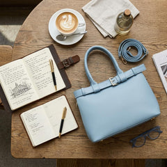 Rosvovo Leather Totes Handbag | Versatile Shoulder Bag, Women, Elegant Designer, Style Handbag, Work, Daily Use