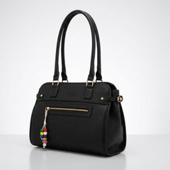 Rosvovo Leather Tote Bags | Minimalist East West Shoulder Bag, Women, Luxury Handbag, Professional, Daily Use