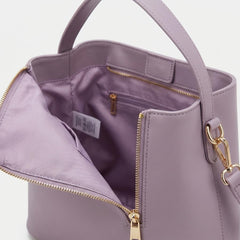 Rosvovo Genuine Leather Tote Bag for Women, Soft Purses Handbags Shoulder Fashion Top Handle Bag Large Capacity