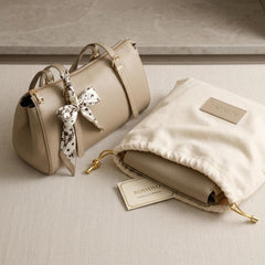 Rosvovo Leather Tote Bag | Elegant Top Handle Purse