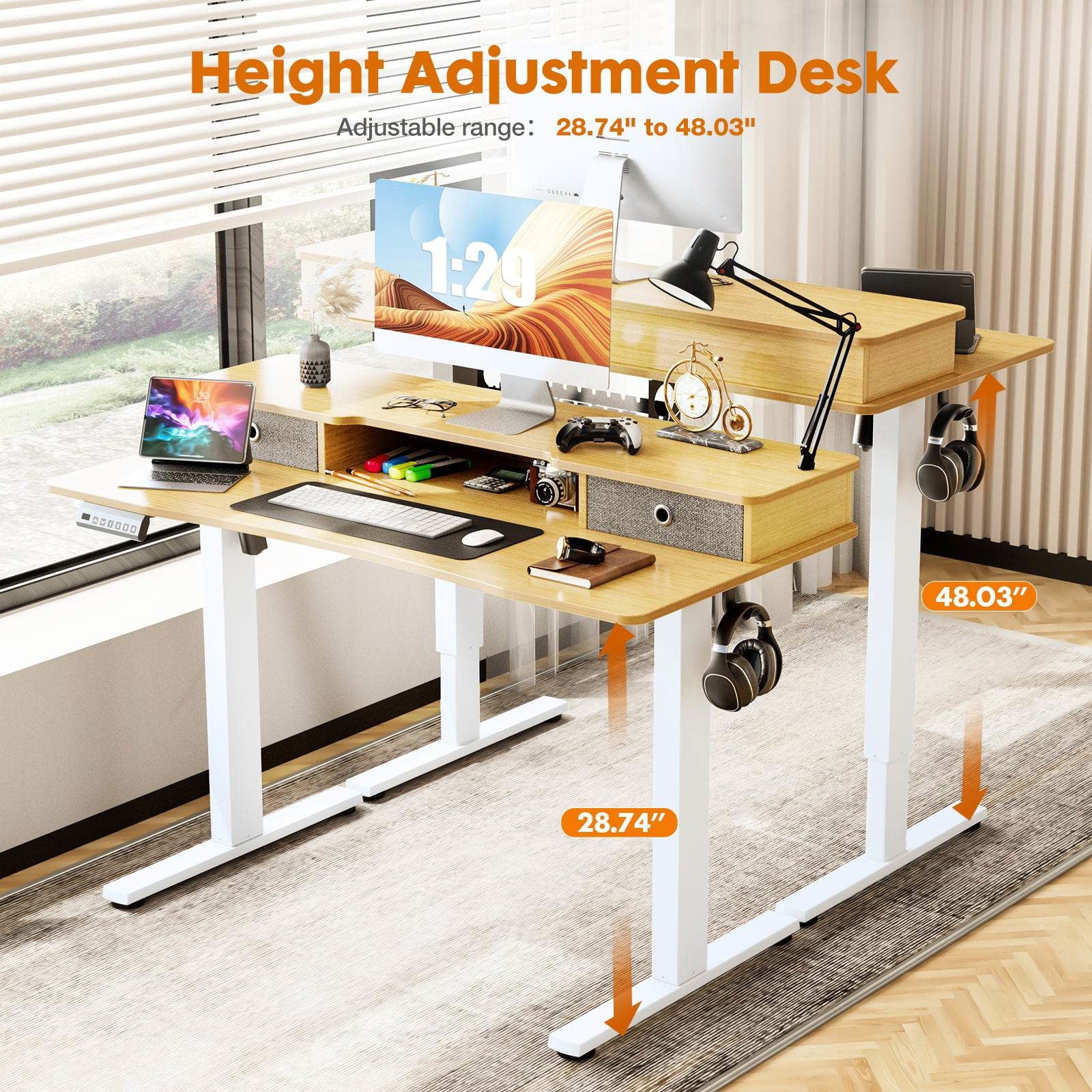 MyDepot Electric Standing Desk 
Ergonomic Desktop