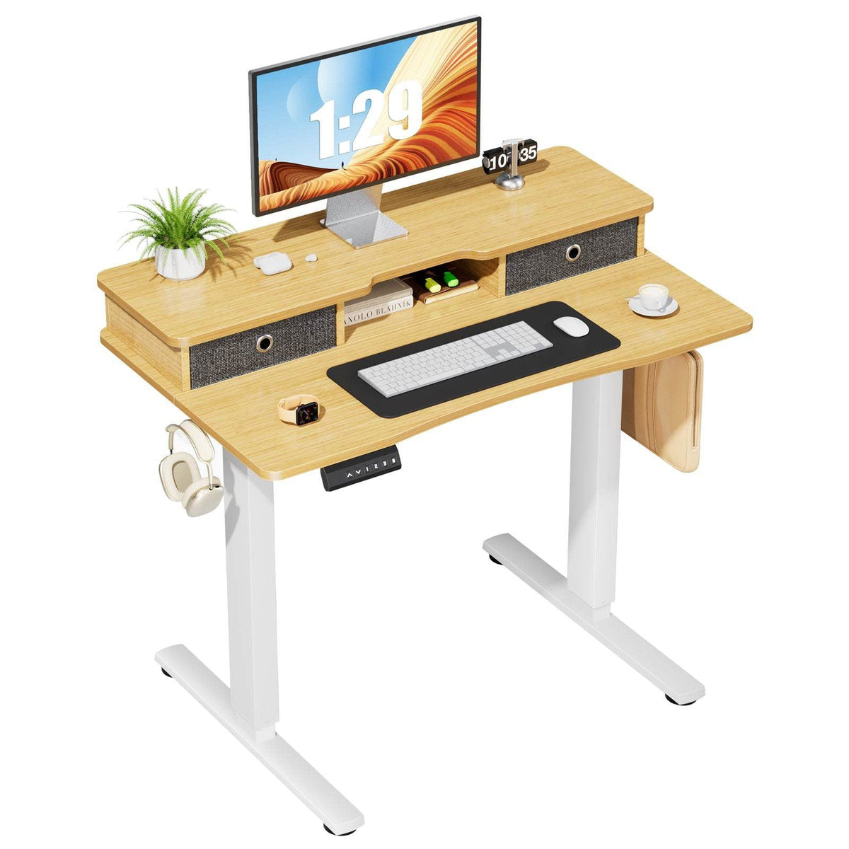 MyDepot Electric Standing Desk 
OAK