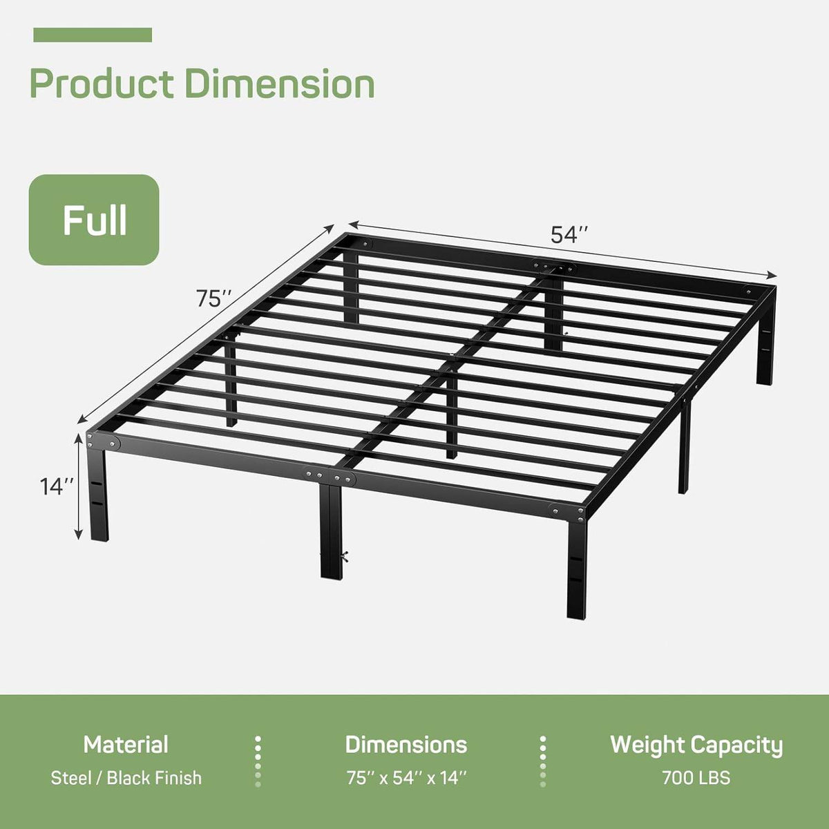 MyDepot Bed Frame 
Product Dimension
