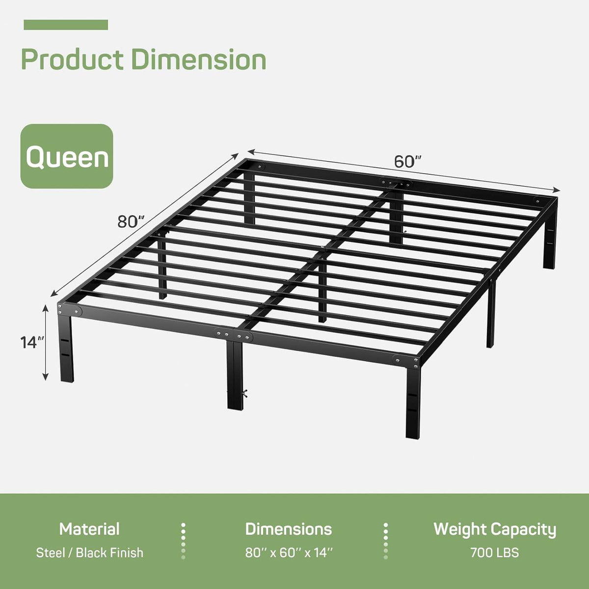 MyDepot Bed Frame
Product Dimension