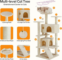 MyDepot Cat Climbing 
Multi-level Cat Tree
