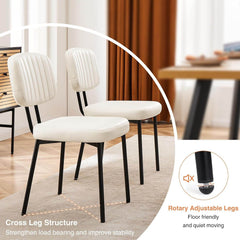 MyDepot Dining Chairs Set
Cross Leg Structure
Rotary Adjustable Legs