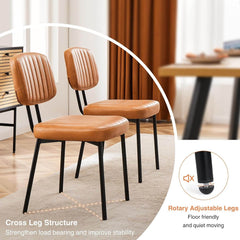 MyDepot Dining Chairs Set
Cross Leg Structure
Rotary Adjustable Legs