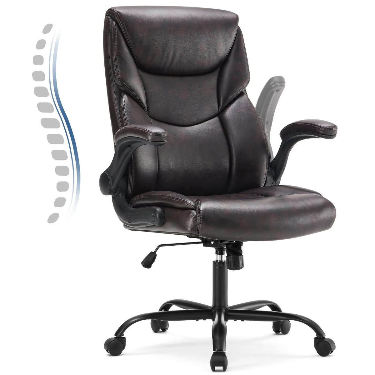 MyDepot Ergonomic Big and Tall High Back Executive Chair 
Brown
SPMD-C-2892-1A-BN