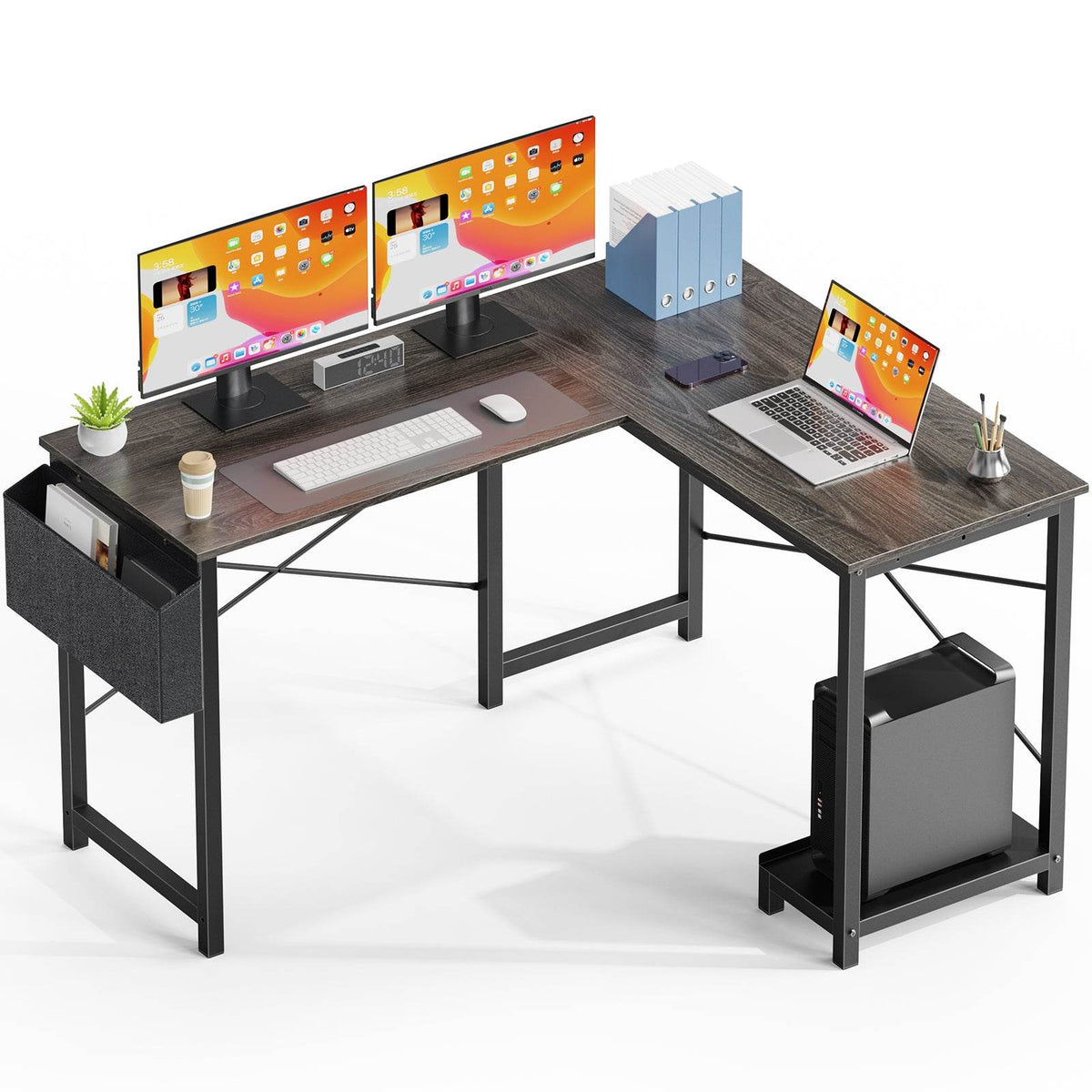 MyDepot L-shaped Corner Computer Desk 
Grey
SPMD-D-L02-49IN-GYWOOD