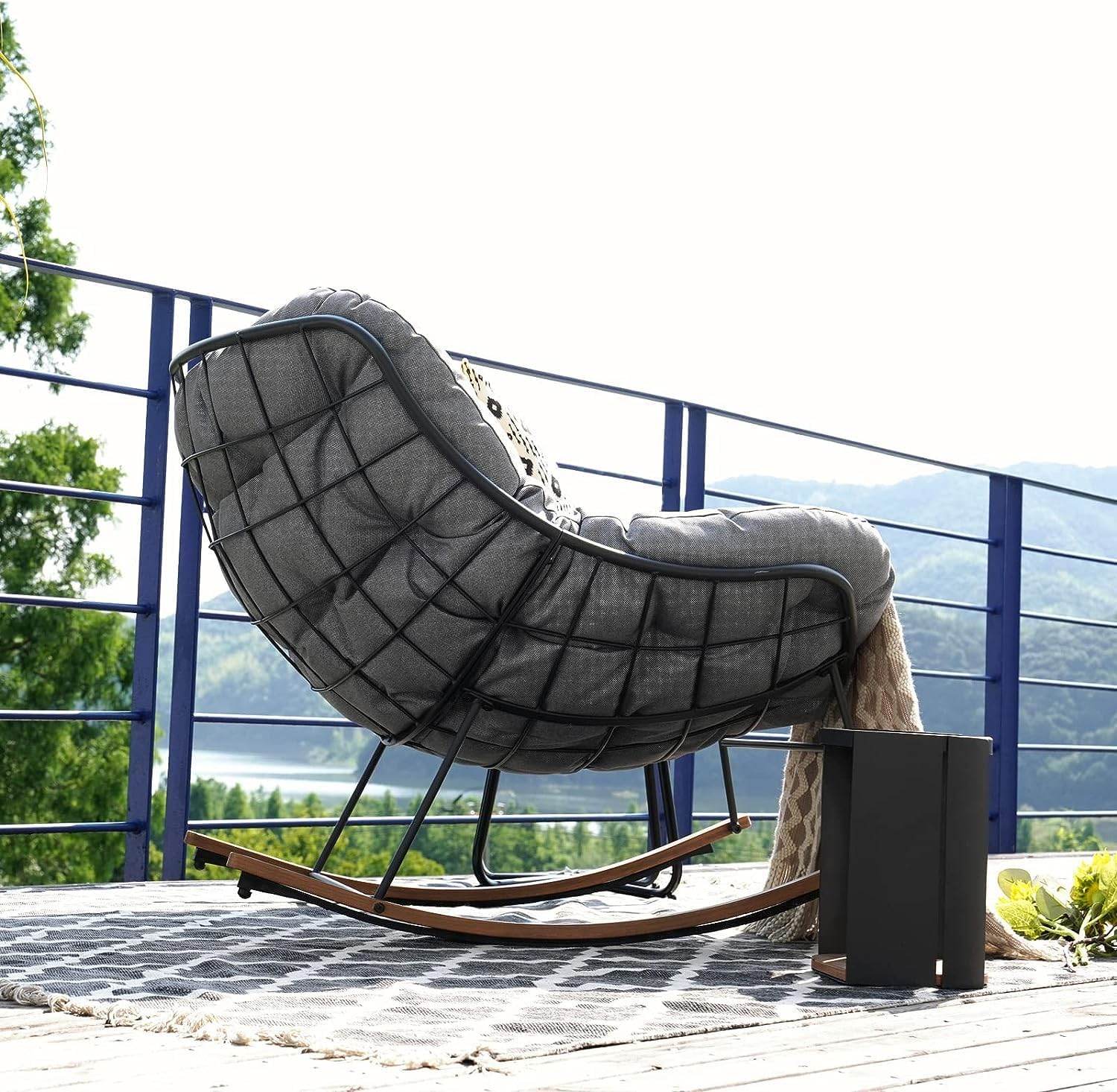 MyDepot outdoor Rocking Chair 
Gray
SPMD-ZY-Rockingchair