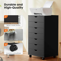 MyDepot White Panana 5/7 Drawer Chest 
Durable and
High-Quality