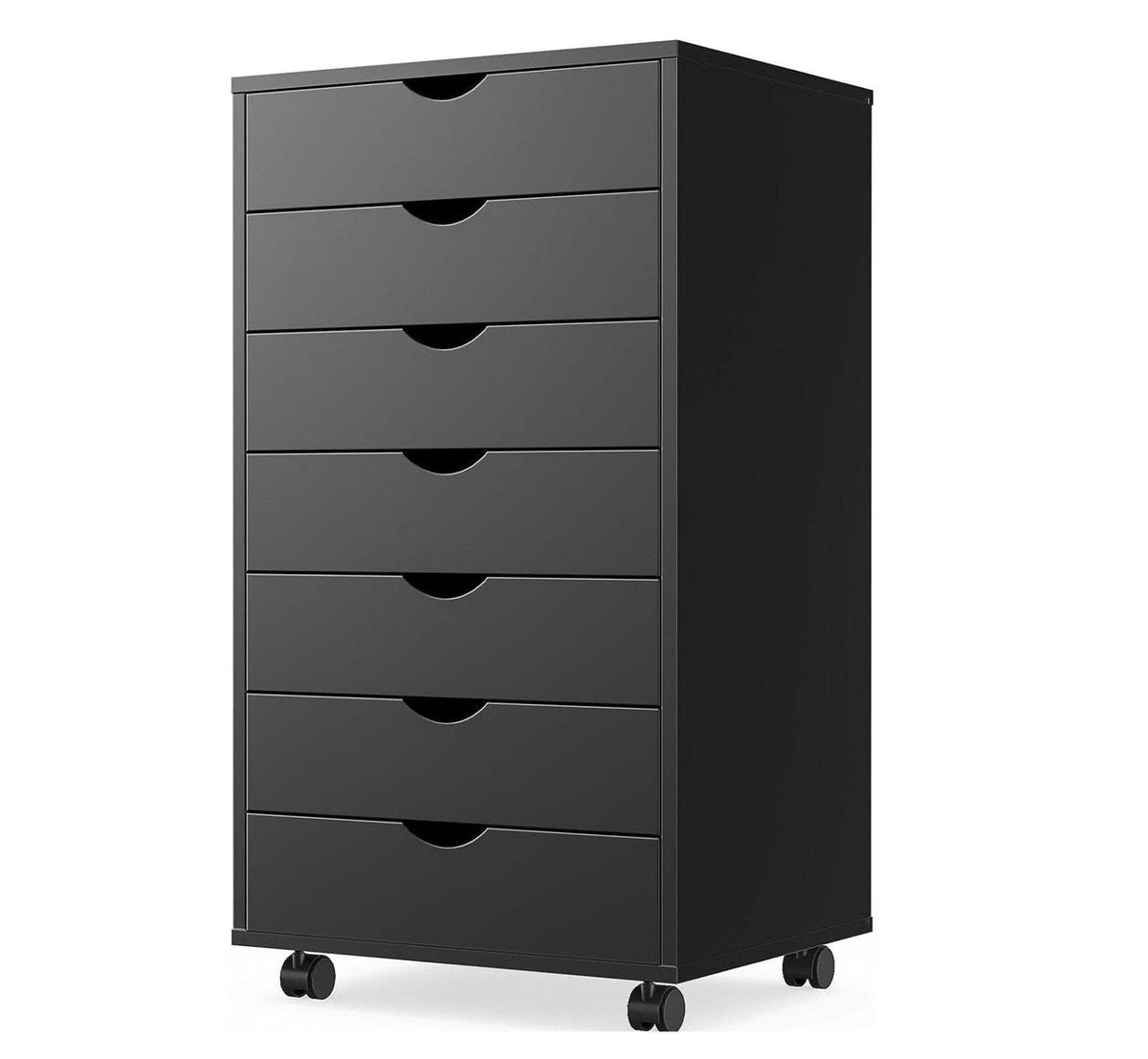 MyDepot White Panana 7 Drawer Chest 
Black
